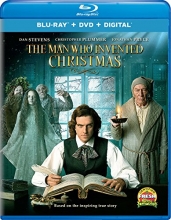 Cover art for The Man Who Invented Christmas [Blu-ray]
