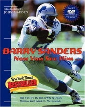 Cover art for Barry Sanders Now You See Him: His Story in His Own Words