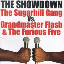 Cover art for The Showdown: The Sugarhill Gang Vs. Grandmaster Flash & The Furious Five