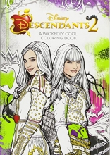 Cover art for Descendants 2 A Wickedly Cool Coloring Book (Art of Coloring)