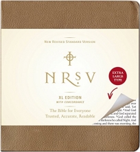 Cover art for NRSV, XL Edition, Bonded Leather, Brown