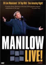 Cover art for Barry Manilow: Manilow Live!