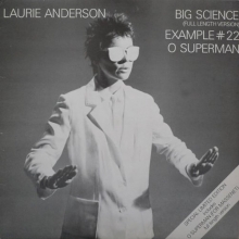 Cover art for Laurie Anderson / Big Science