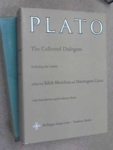 Cover art for Plato   The Collected Dialogues including the letters edited by Edith Hamilton and Huntington Cairns Bollingen Series  LXXI  Pantheon Books