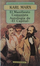 Cover art for El manifiesto comunista ; Antologa de El Capital