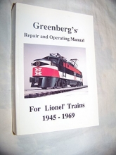 Cover art for Greenberg's repair & operating manual for Lionel trains