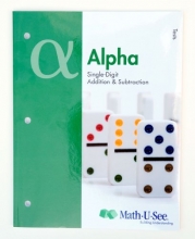 Cover art for Alpha Single-Digit Addition & Subtraction Tests