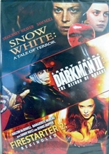 Cover art for Snow White: A Tale of Terror / Darkman II:The Return of Durant / Firestarter 2: Rekindled