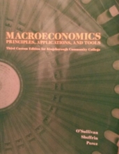 Cover art for Macroeconomics Principles, Applications, and Tools (3rd Edition)