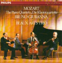 Cover art for Mozart: Piano Quartets 1 & 2