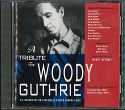 Cover art for Tribute to Woody Guthrie