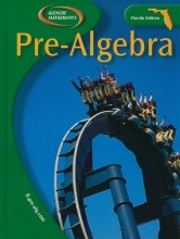 Cover art for Pre-algebra, Florida Edition