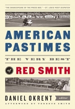 Cover art for American Pastimes: The Very Best of Red Smith: A Library of America Special Publication