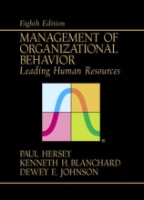 Cover art for Management of Organizational Behavior: Leading Human Resources