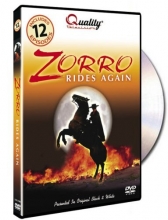 Cover art for Zorro Rides Again