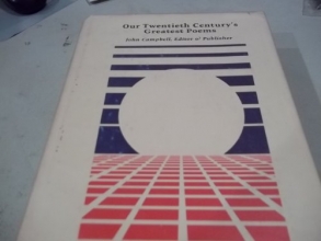 Cover art for Our Twentieth Century's Greatest Poems