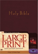 Cover art for Holy Bible: New Living Translation, Burgundy