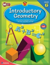 Cover art for Brighter Child Master Math: Introductory Geometry, Grade 6 (Brighter Child Workbooks)