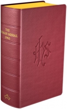 Cover art for Daily Roman Missal 1962, [English and Latin Edition, Burgundy flexible cover]