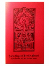 Cover art for Latin-English Booklet Missal For Praying The Traditional Mass