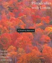 Cover art for Precalculus With Limits: A Graphing Approach