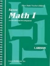 Cover art for Saxon Math 1 An Incremental Development: Home Study Teachers Edition
