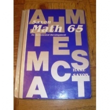 Cover art for Math 6/5 (Saxon Math 6/5)