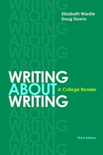 Cover art for Writing about Writing: A College Reader