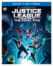 Cover art for Justice League vs. The Fatal Five  [Blu-ray]