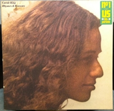 Cover art for CAROLE KING RHYMES & REASONS vinyl record