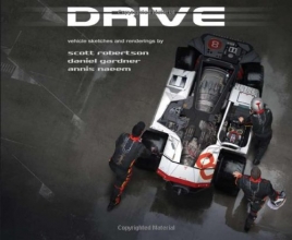 Cover art for DRIVE: vehicle sketches and renderings by Scott Robertson