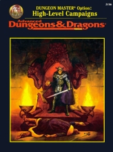 Cover art for Dungeon Master Option: High-Level Campaigns - Advanced Dungeons & Dragons, Rulebook/2156