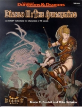 Cover art for Diablo II: The Awakening (Advanced Dungeons & Dragons Fantasy Roleplaying)