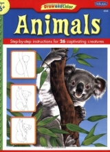 Cover art for Draw & Color: Animals