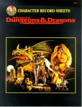 Cover art for Advanced Dungeons & Dragons: Character Record Sheet