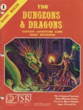 Cover art for TSR Dungeons & Dragons Fantasy Adventure Game: Basic Rulebook #1