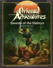 Cover art for Swords of the Daimyo Module OA1 (Oriental Adventures)