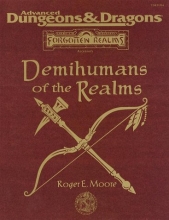 Cover art for DEMIHUMANS OF THE REALMS (Advanced Dungeons & Dragons: Forgotten Realms Assessory)