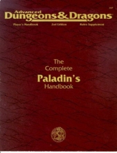 Cover art for The Complete Paladin's Handbook (Advanced Dungeons & Dragons, 2nd Edition, Player's Handbook Rules Supplement)