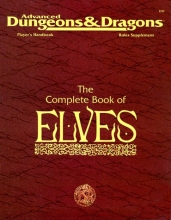 Cover art for The Complete Book of Elves (Advanced Dungeons & Dragons, Player's Handbook Rules Supplement #2131