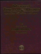 Cover art for Complete Barbarian's Handbook 2nd Ed. Player's Handbook Rules Supplement