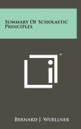 Cover art for Summary Of Scholastic Principles