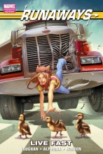 Cover art for Runaways, Vol. 7: Live Fast
