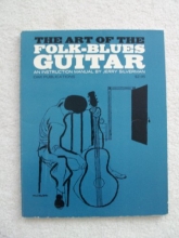 Cover art for The art of the folk-blues guitar;: An instruction manual