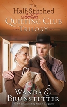 Cover art for The Half-Stitched Amish Quilting Club Trilogy