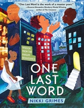 Cover art for One Last Word: Wisdom from the Harlem Renaissance