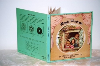 Cover art for Magic Windows: An Antique Revolving Picture Book