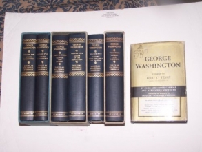 Cover art for George Washington A Biography 7 Volumes