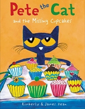 Cover art for Pete the Cat and the Missing Cupcakes