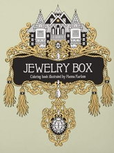 Cover art for Jewelry Box Coloring Book: Published in Sweden as "Smyckeskrinet"